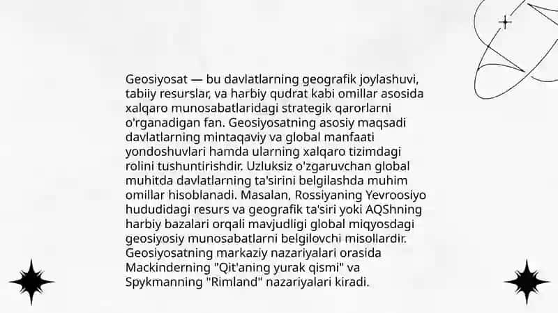 Rudolf Chellenning geosiyosiy konsepsiyasi 3