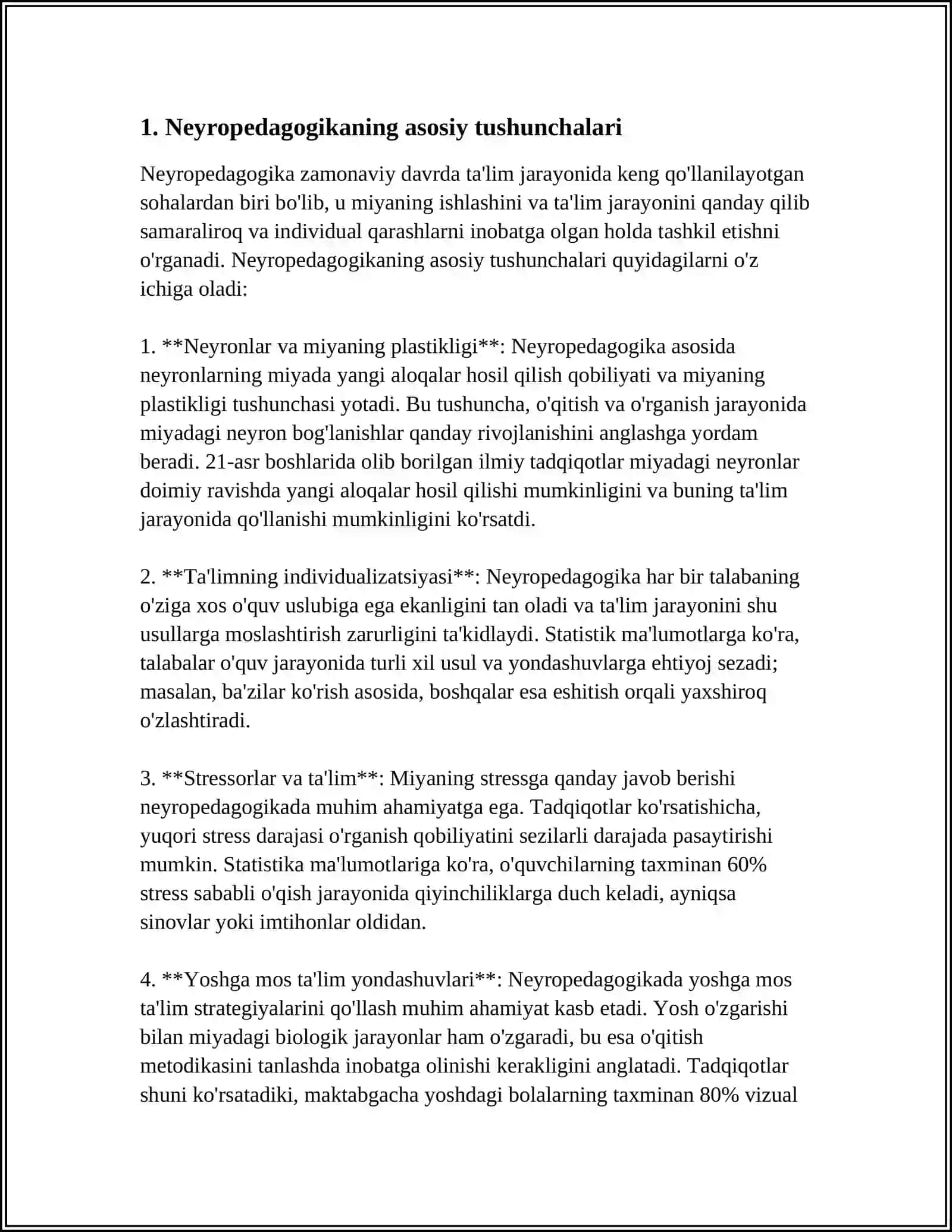 TA’LIM TARBIYA JARAYONINING NEYROPEDAGOGIK STRUKTURASI 3
