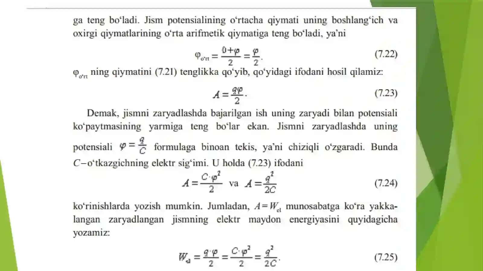 ELEKTR MAYDON ENERGIYASI 3