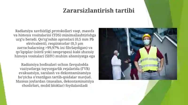 Radiatsiya xavfsizligi protokollari 3