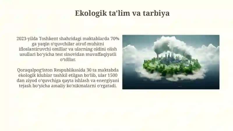 Ekologik ta'lim va tarbiya 3