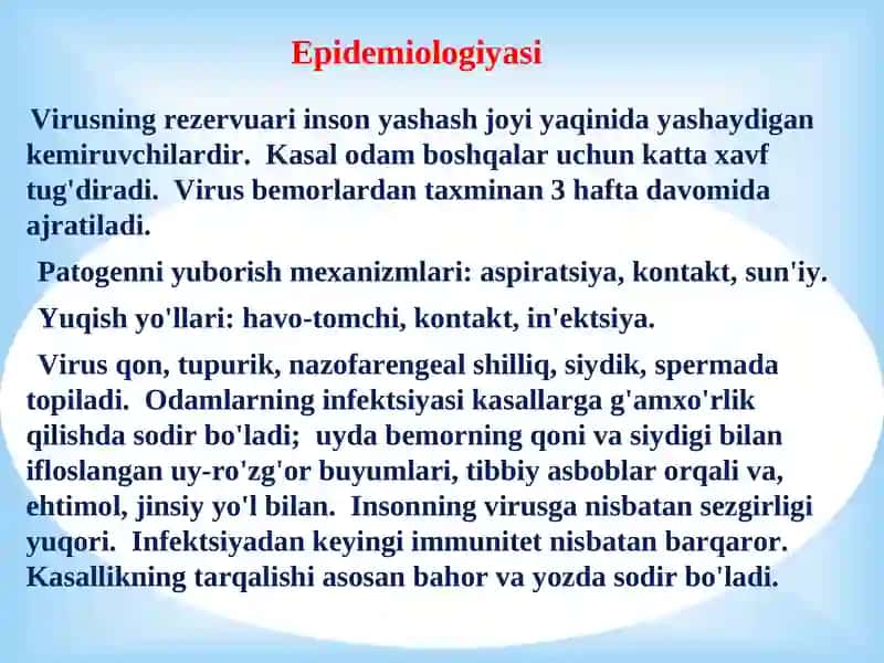 Ebola, Lassa viruslari 3