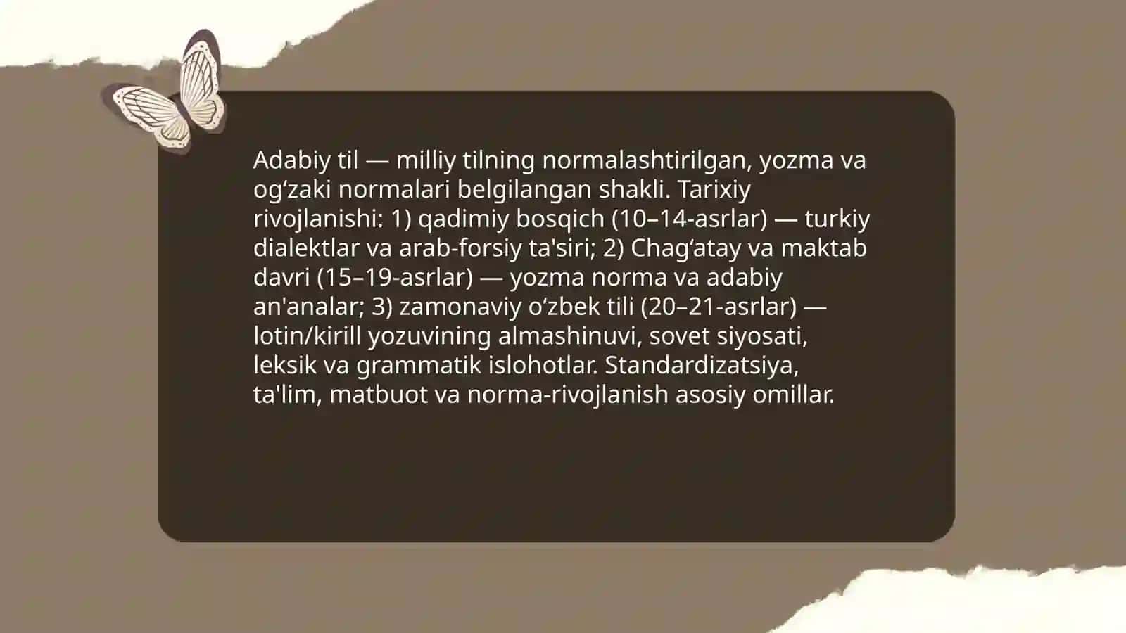 Adabiy tilning shaklillari 3