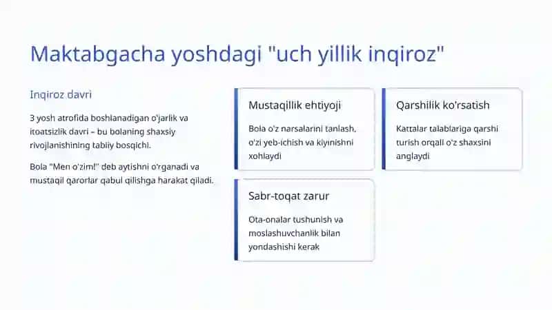 Maktabgacha yosh davri xususiyatlari 3