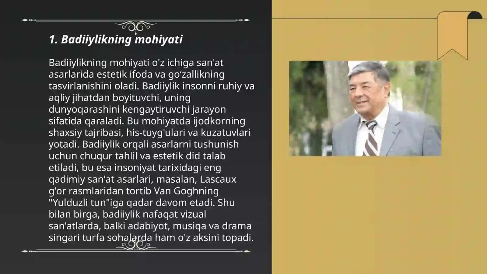 Badiiylik bezavol yoshlik 3
