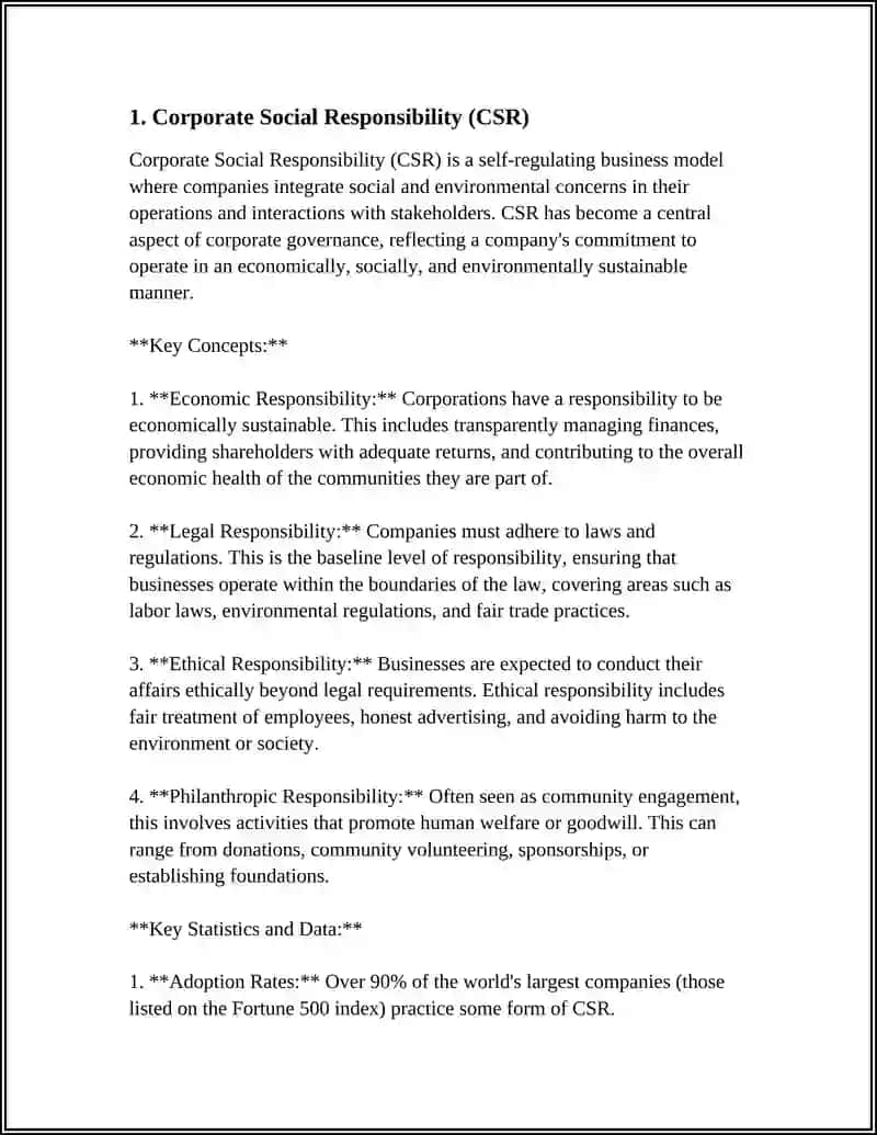 Corporate Social Responsibility (CSR) 3