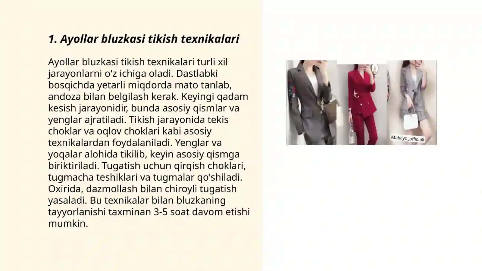 Ayollar bluzkasi va yupka 3