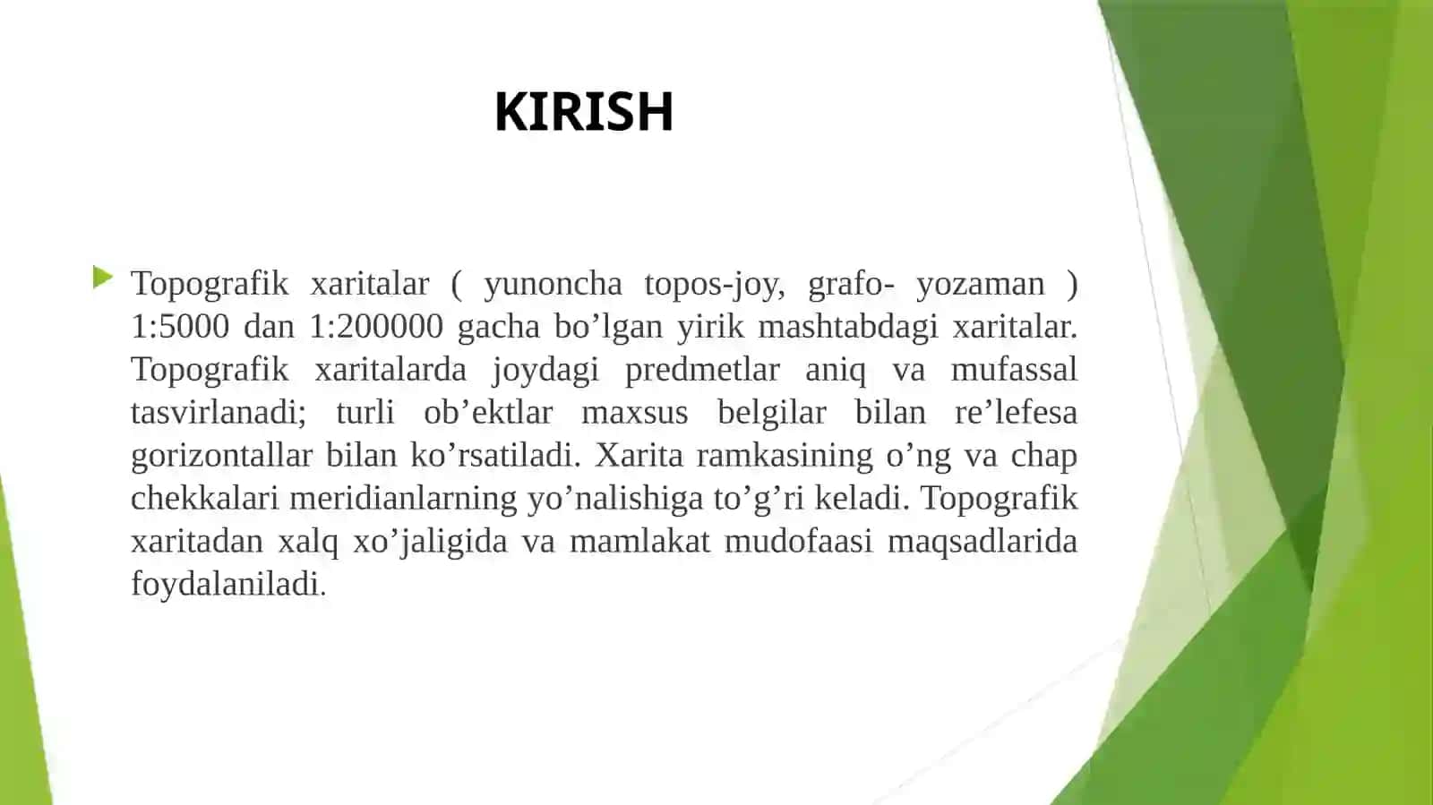 Topografik kartalar 3