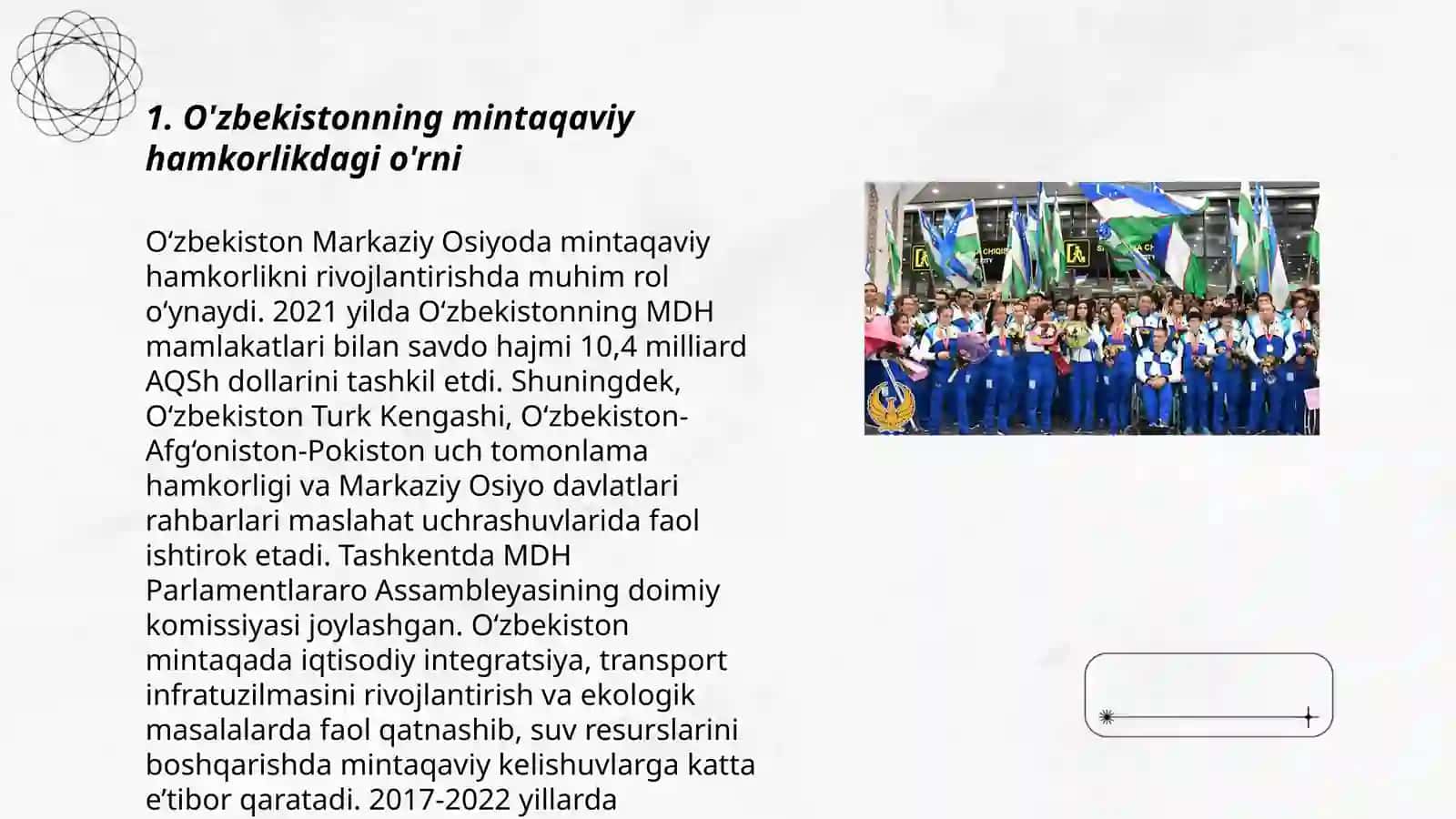 O'zbekiston va Jahon Hamjamiyati 3