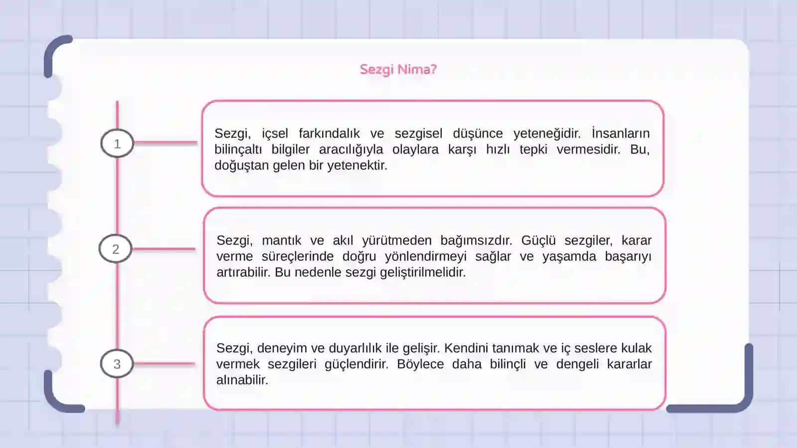 Sezgi 3