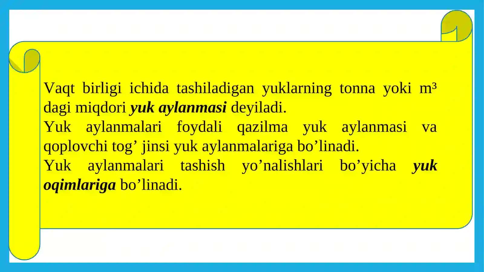 Karyer transportining o‘ziga xos xususiyatlari 3