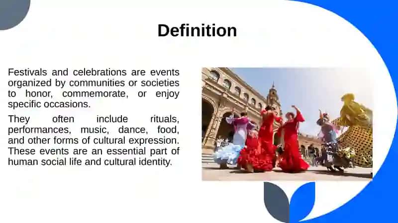 Festivals and celebrations 3