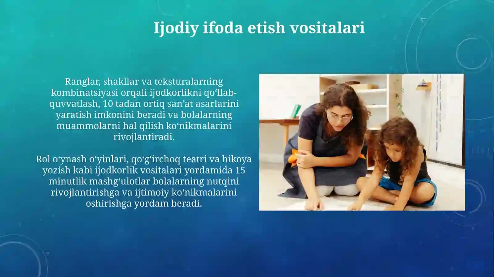 Maktabgacha yoshdagi bolalar o’quv fan ta’limining integral yondashuv 3