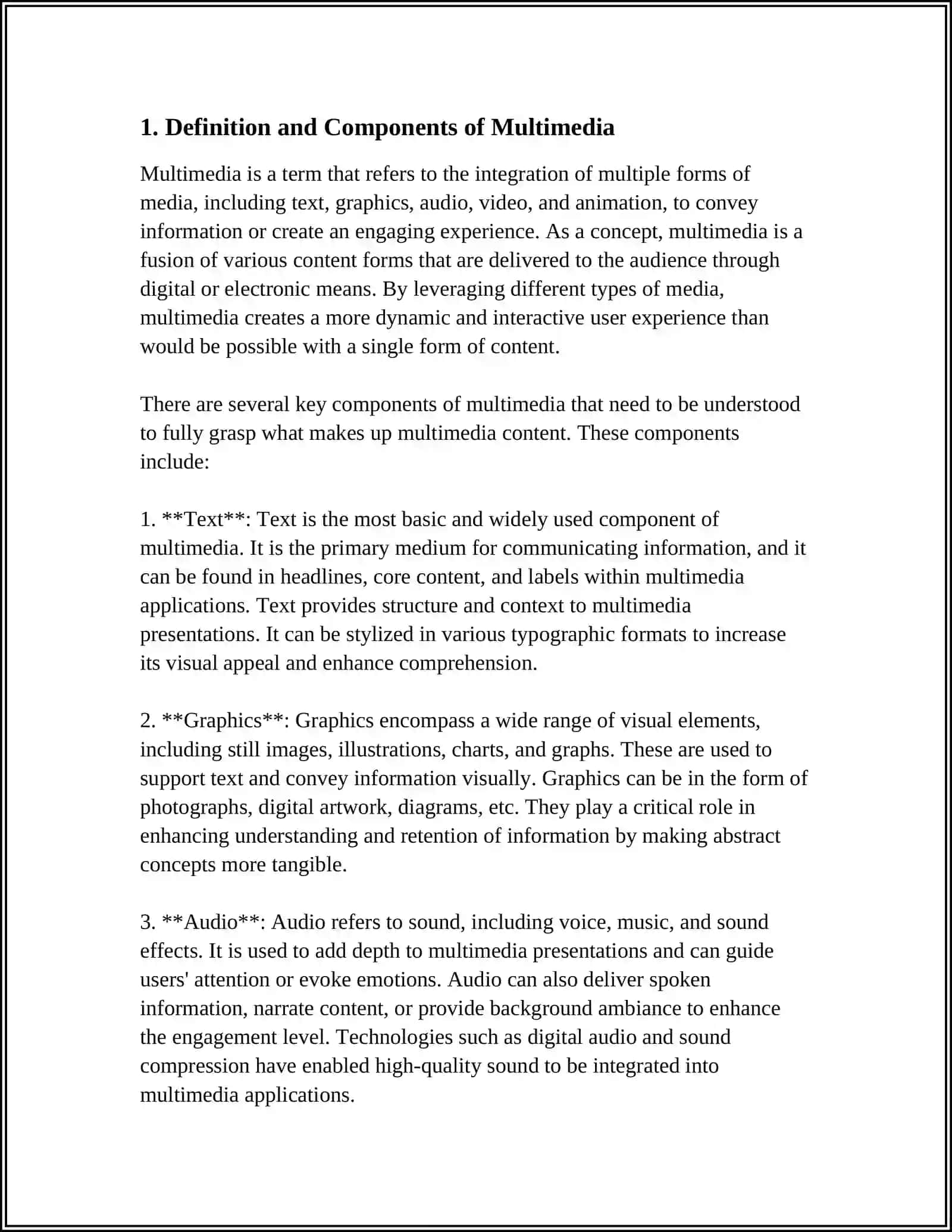 EFFECTIVE USE OF MULTIMEDIA IN ONLINE TEACHING 3