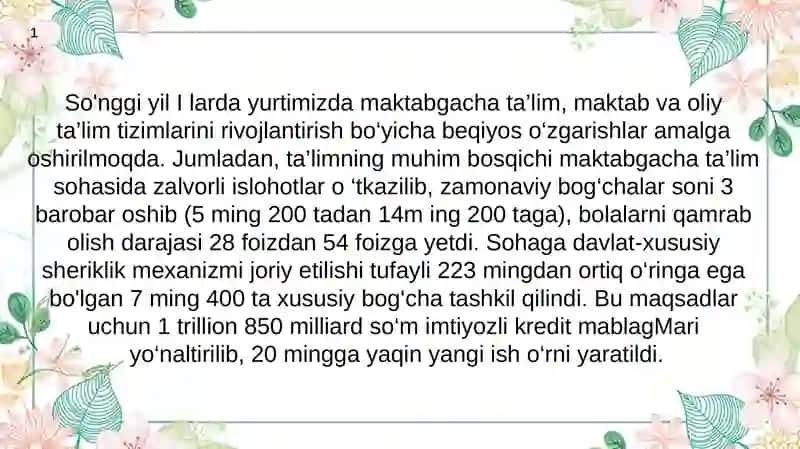 Uzluksiz ma'naviy tarbiya Kontseptsiyasi 3