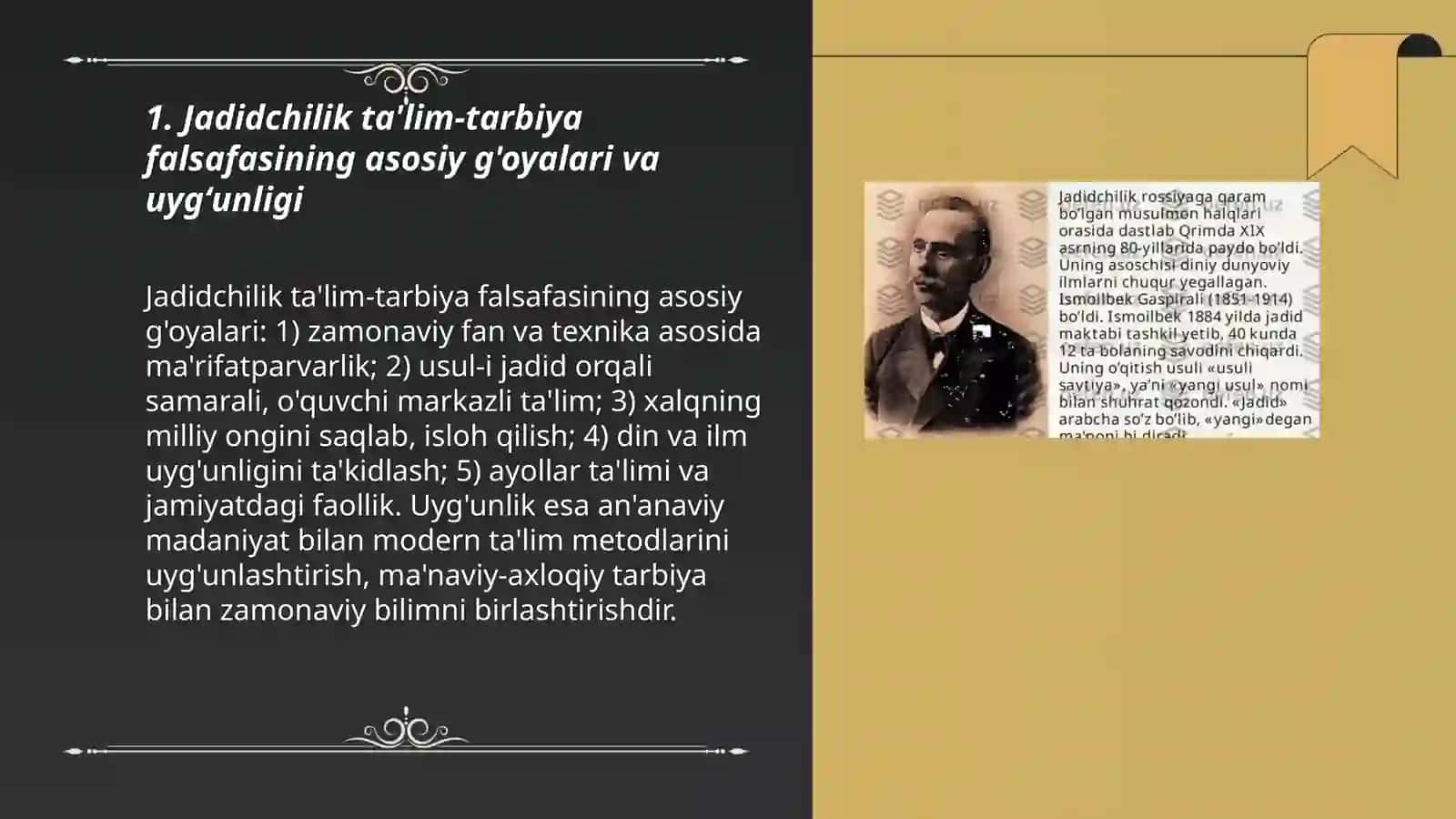 Jadidchilik harakati va ta'lim tarbiyaning uygʻunligi 3