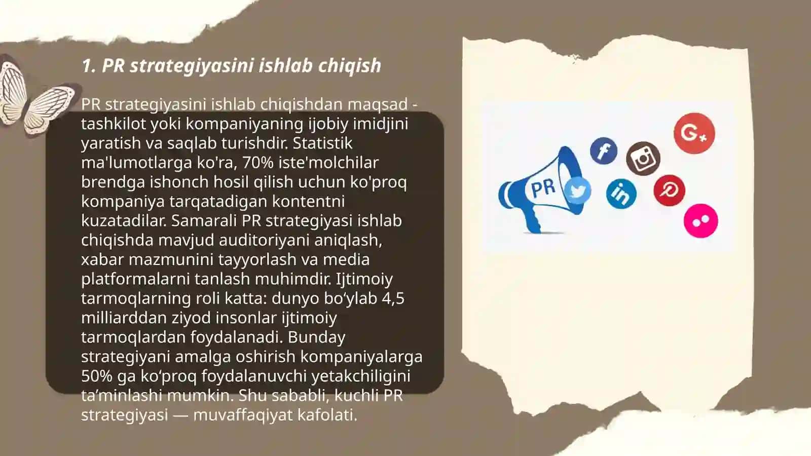 PR strategiyasini ishlab chiqish 3