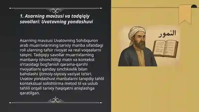 Sohibquron arab muarrixlari nigohida 3