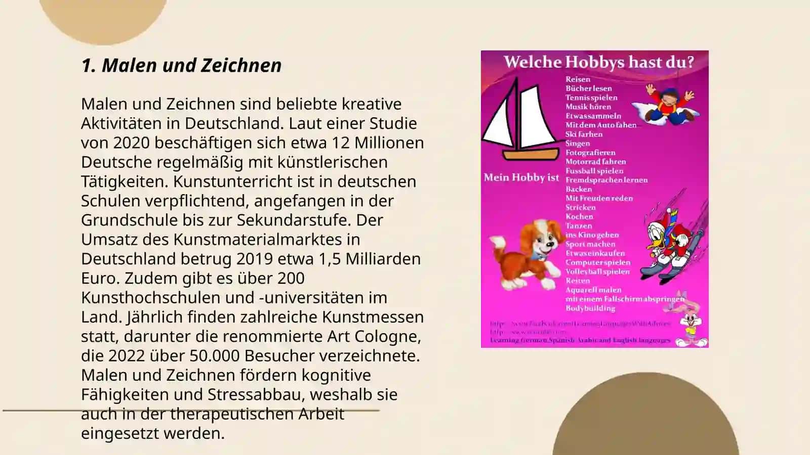 Malen und Zeichnen 3