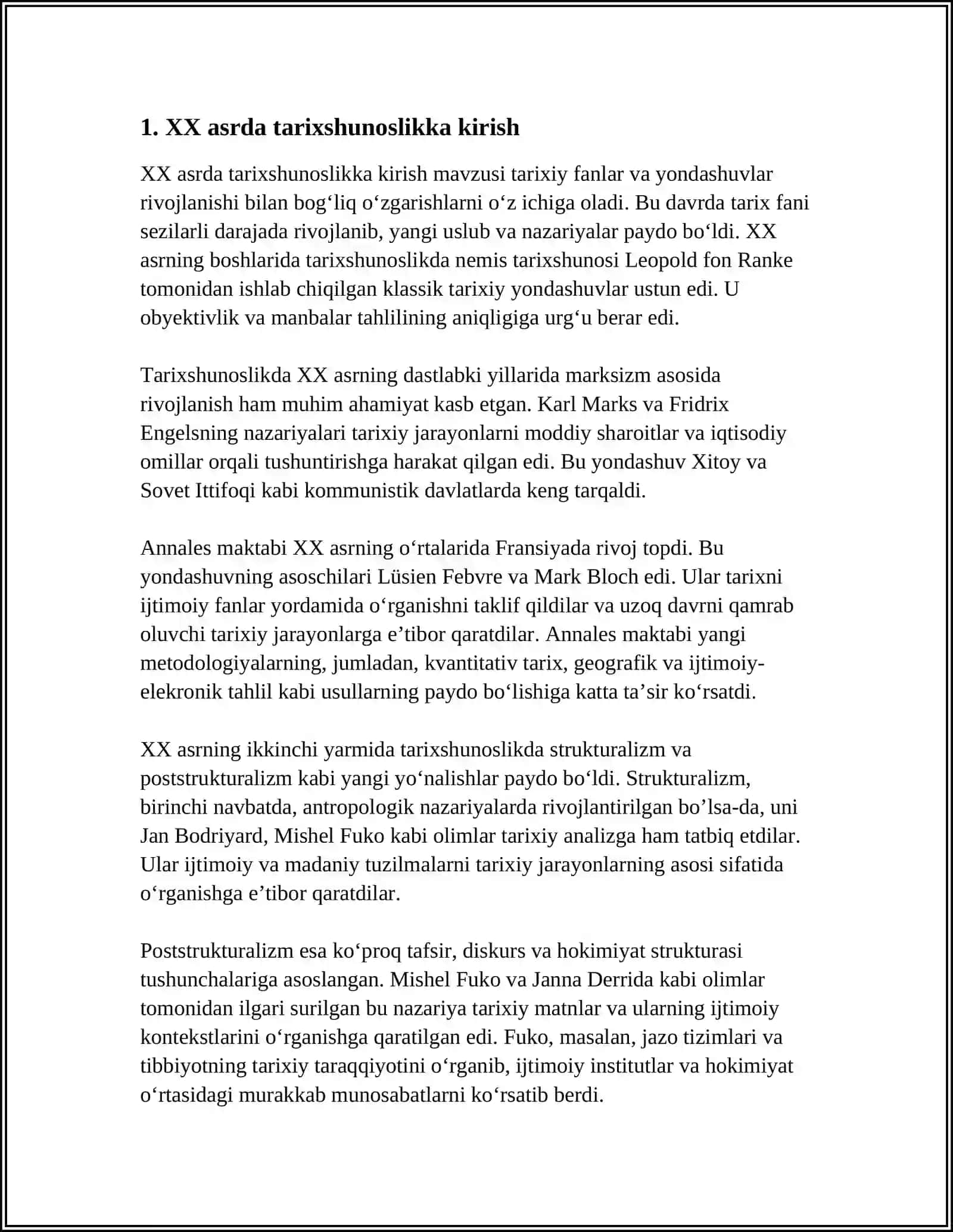 XX ASRDA TARIXSHUNOSLIK 3
