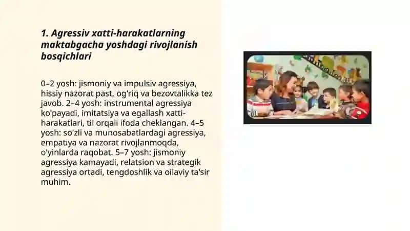 Agressiv holat shakllanishi 3