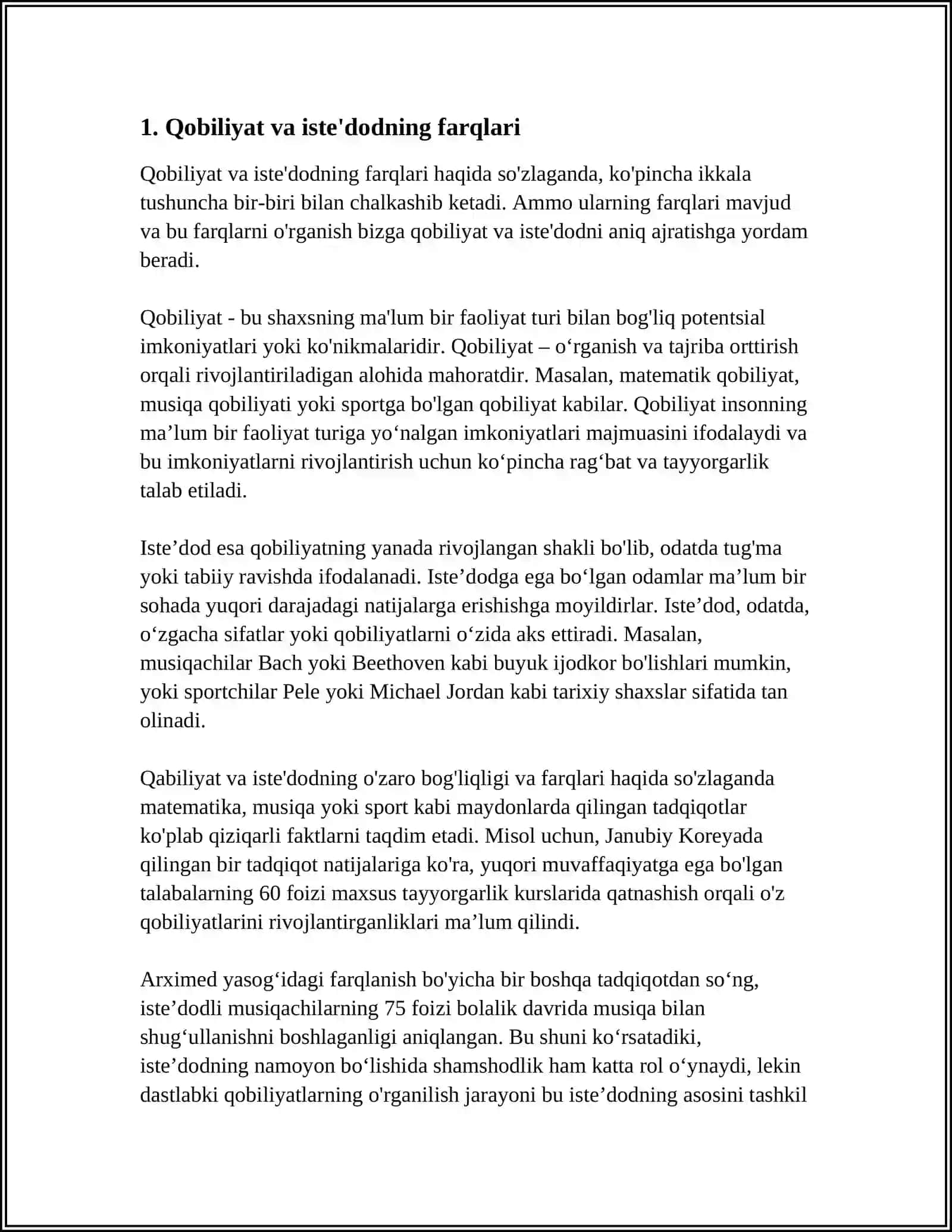 Qobiliyat 3