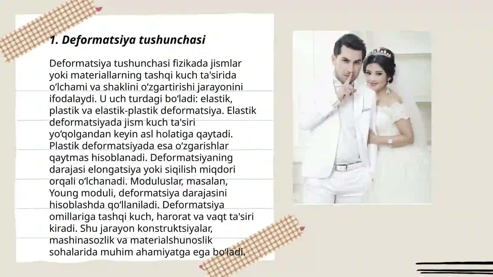 Deformatsiya va uning turlari 3