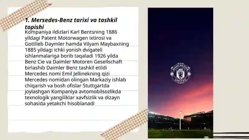Mersedes-Benz tarixi va tashkil topishi 3