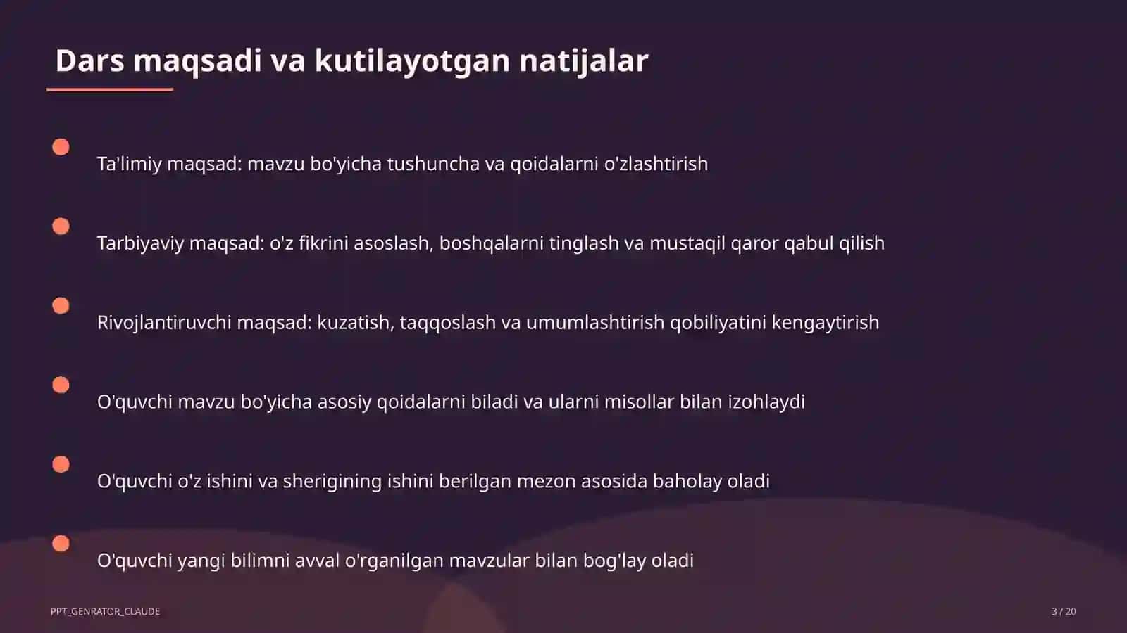 Sinuslar va kosinuslar teoremasi (9-sinf) 3