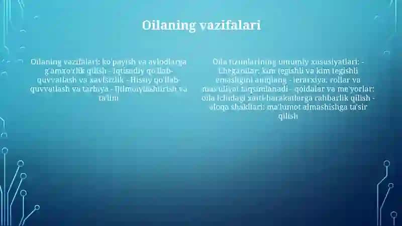 Shaxslararo Munosabatlar Tizimi 3