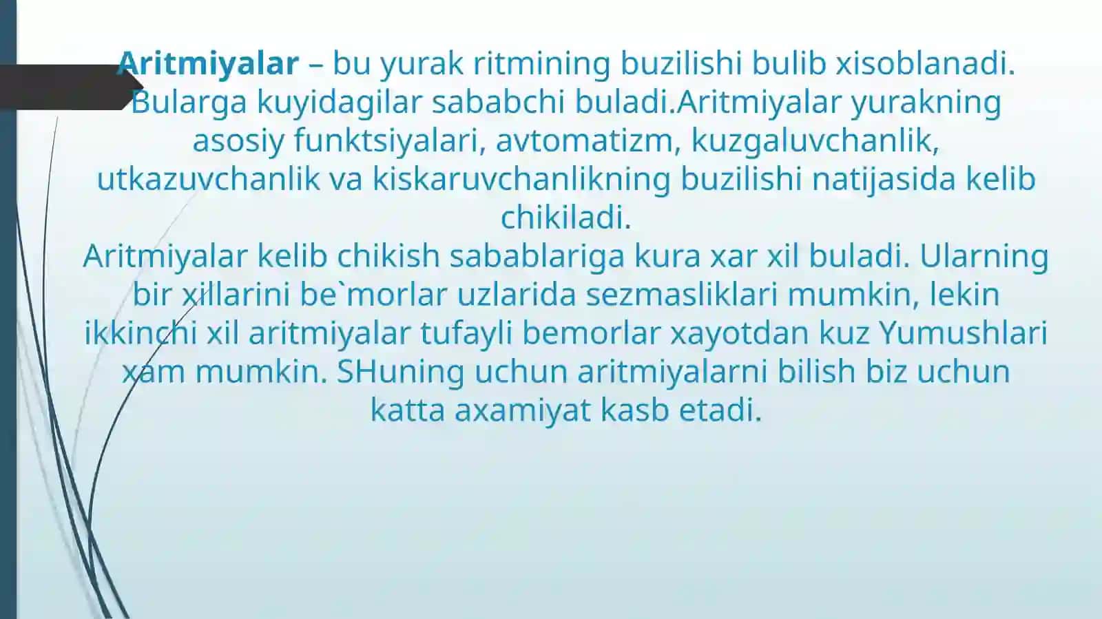 YURAK ARITMIYALARI 3