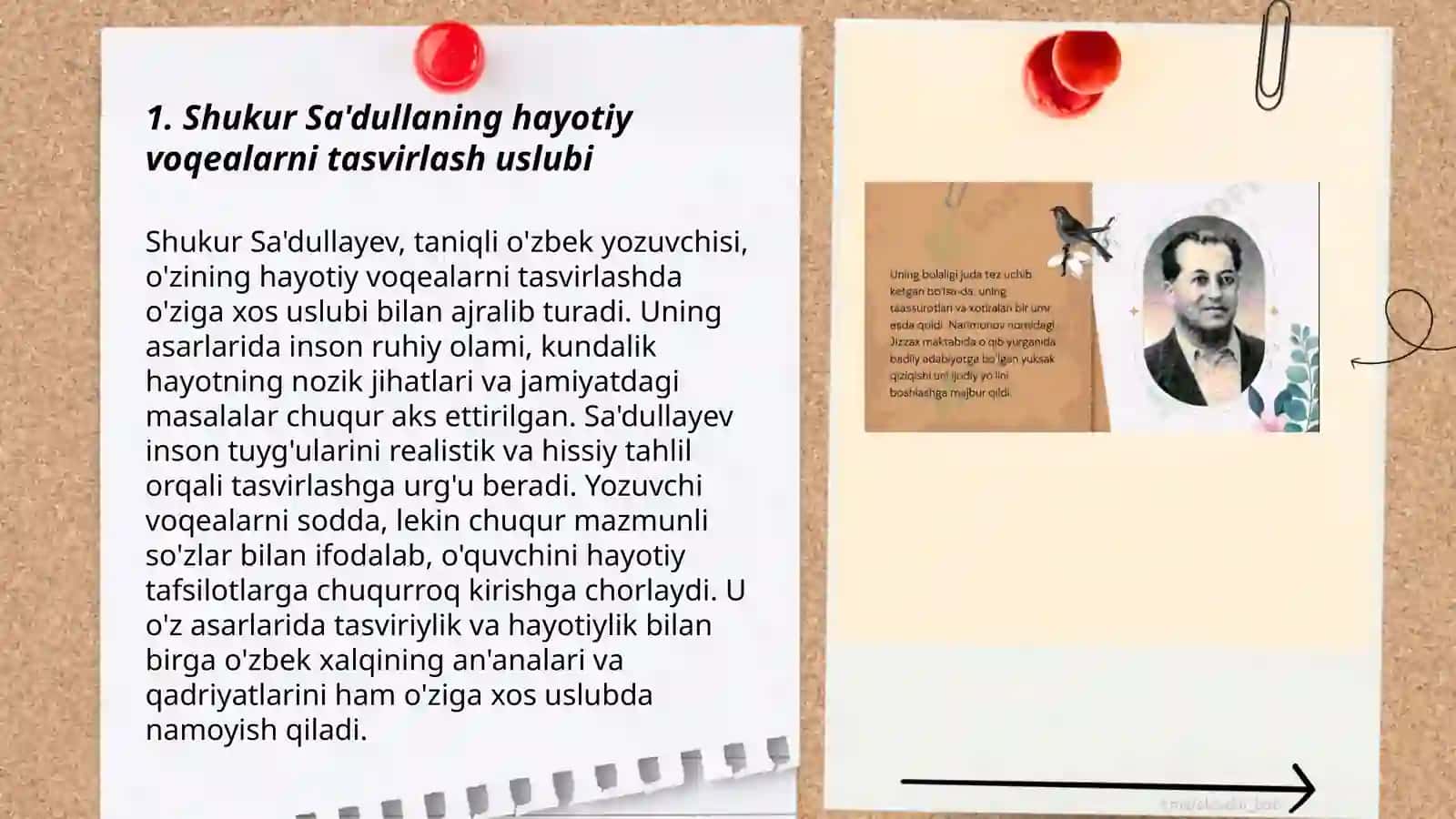 Shukur Sa'dulla hayoti va ijodi 3