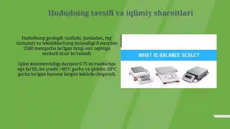 Hududning suv balansini baholash 3