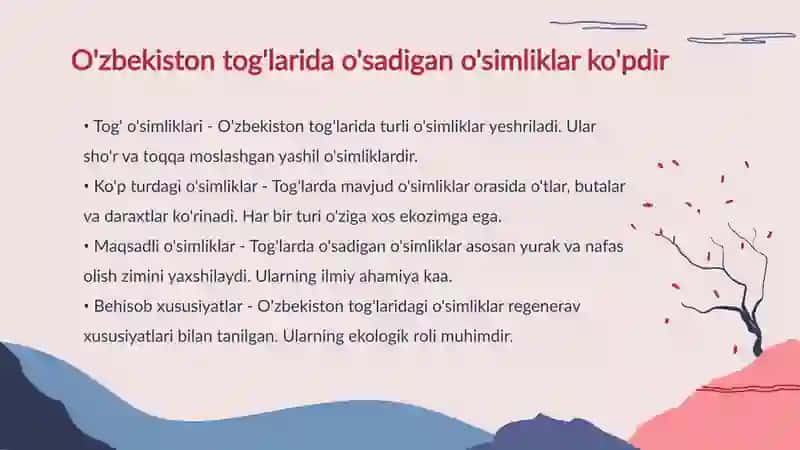 O'simliklar 3