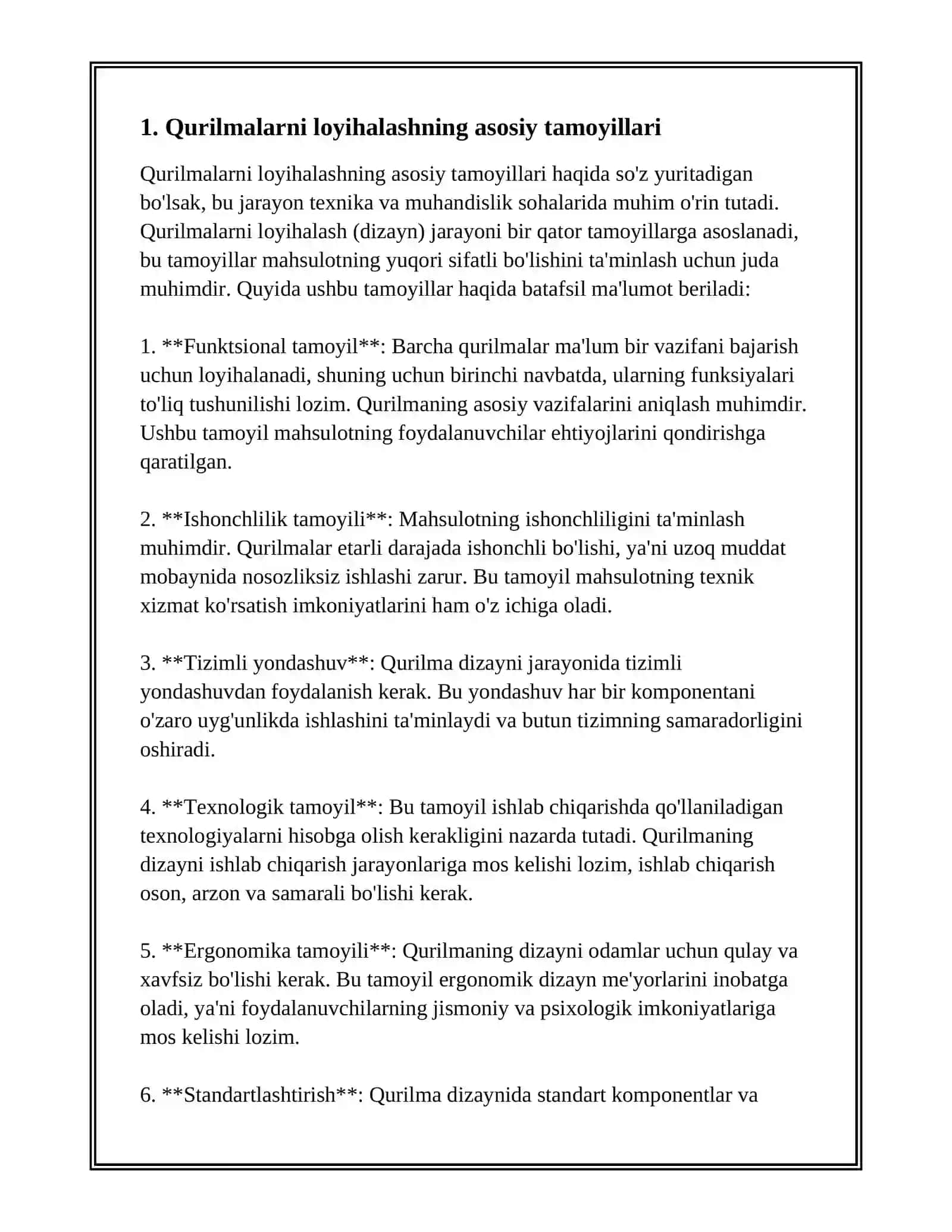 QURILMALARNI LOYIHALASH 3