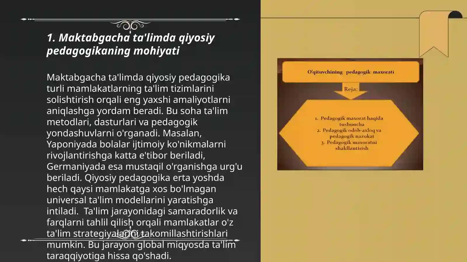 Maktabgacha taʼlimda qiyosiy pedagogika 3