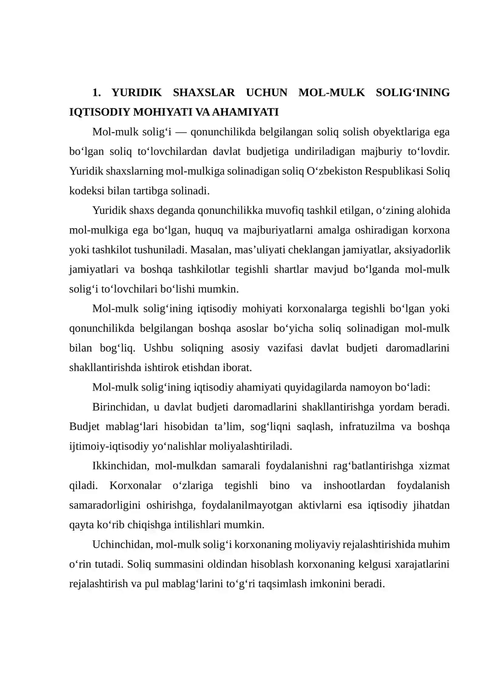 MOL-MULK SOLIG‘I 3