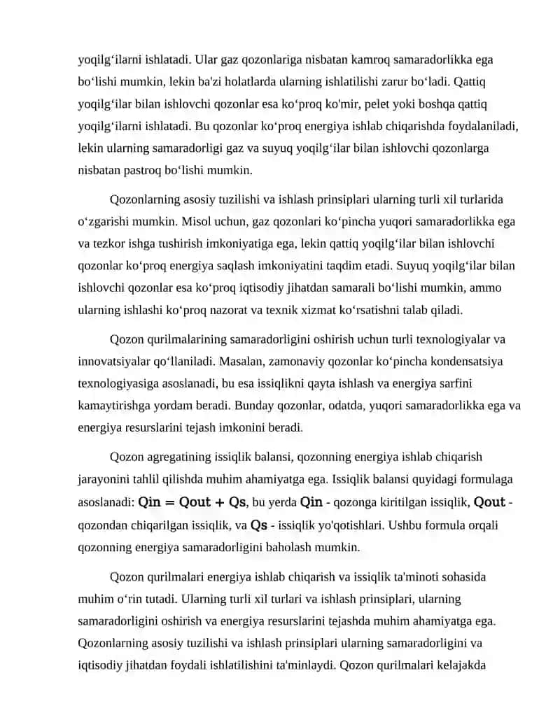 Qozon qurilmalari va ularning turlari 3