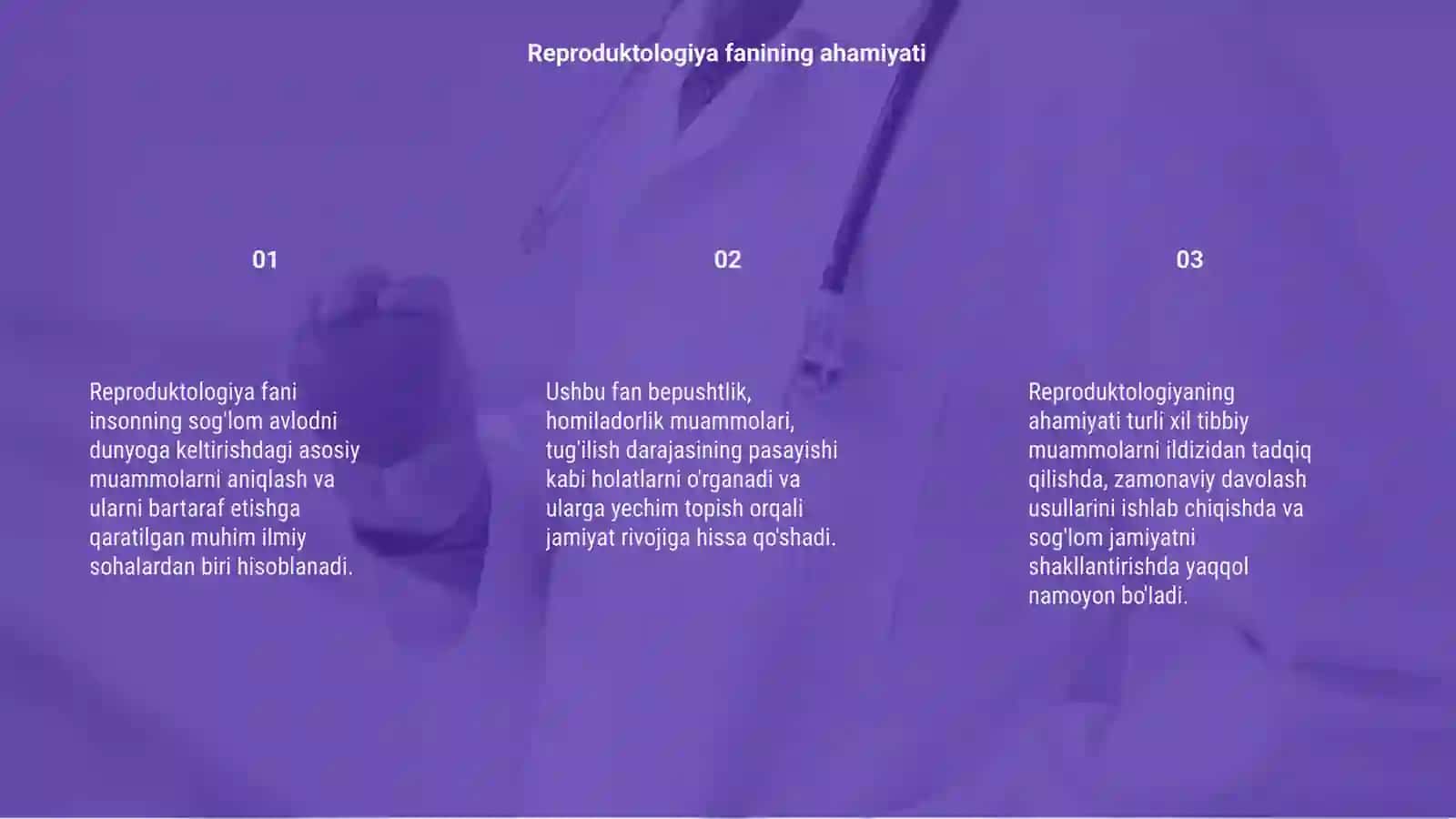 Asosiy reproduktologik muammolar 3