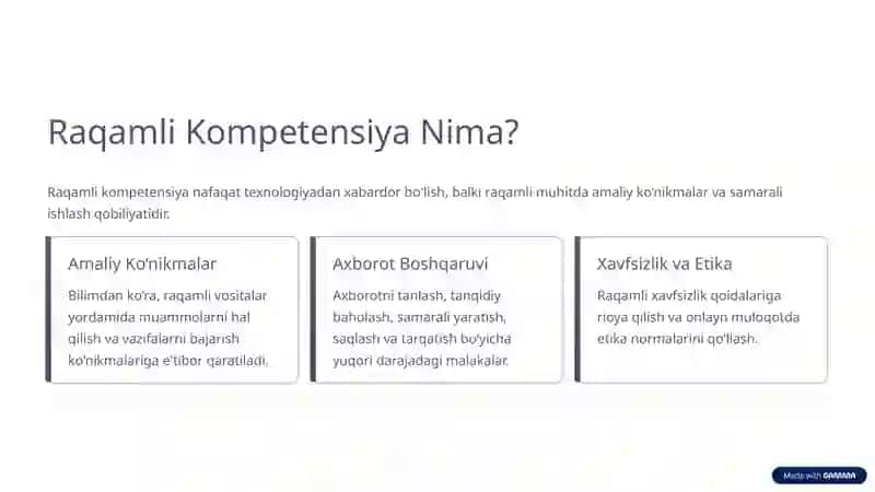 Ta'limda raqamli kompetensiyalarni rivojlantirish. 3