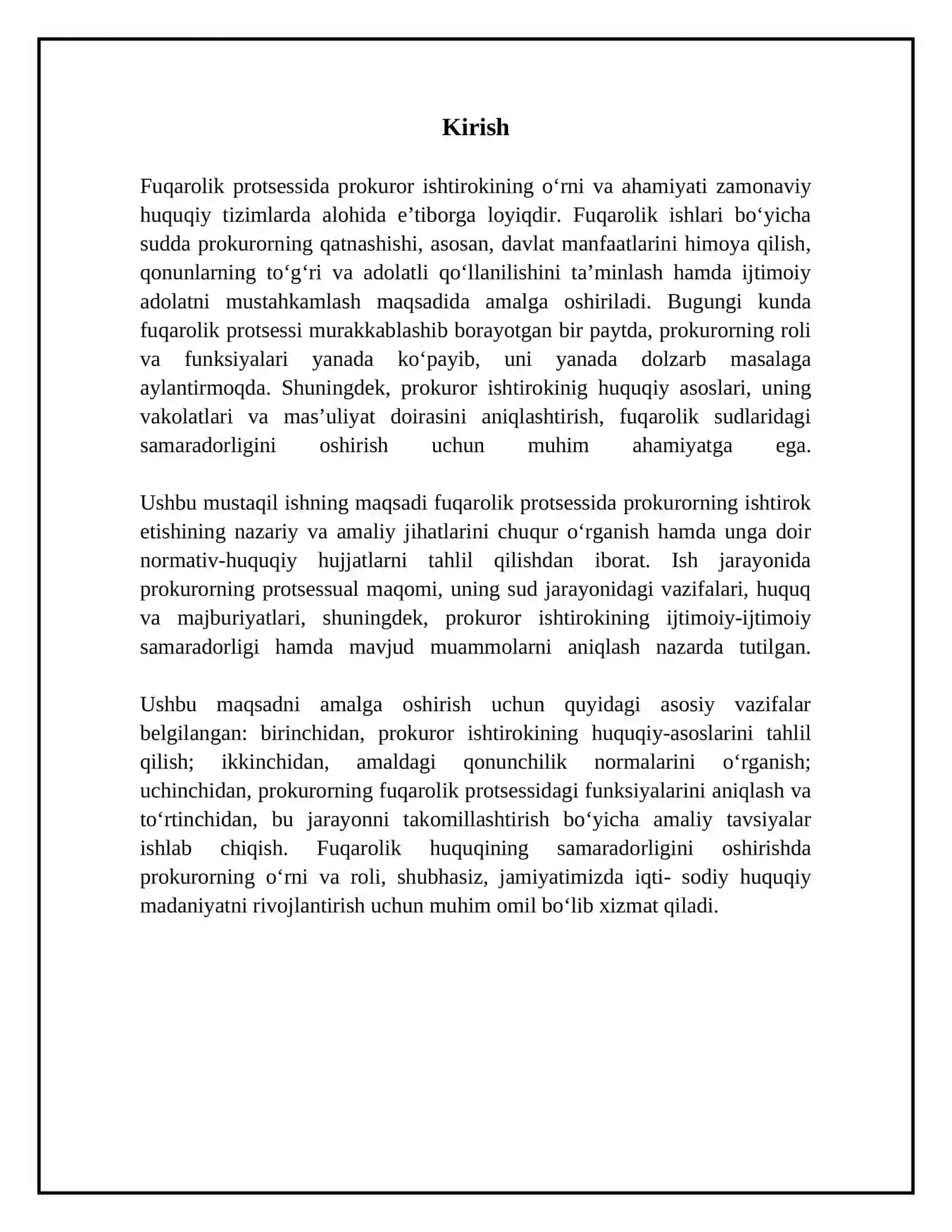 Fuqarolik protsessida prokuror ishtiroki 3