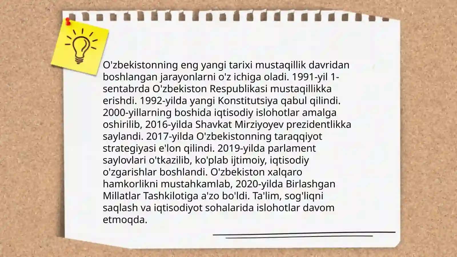 O’zbekistonning eng yangi tarixi 3