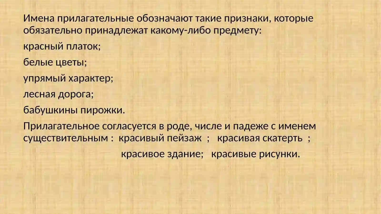 Имя прилагательное в русском языке 3