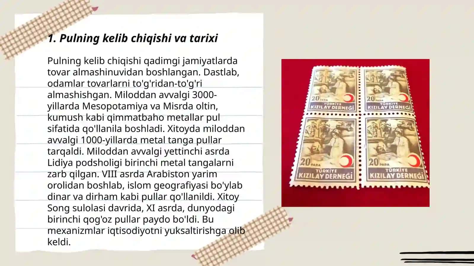 Pul Nima Mo'xiyati 3