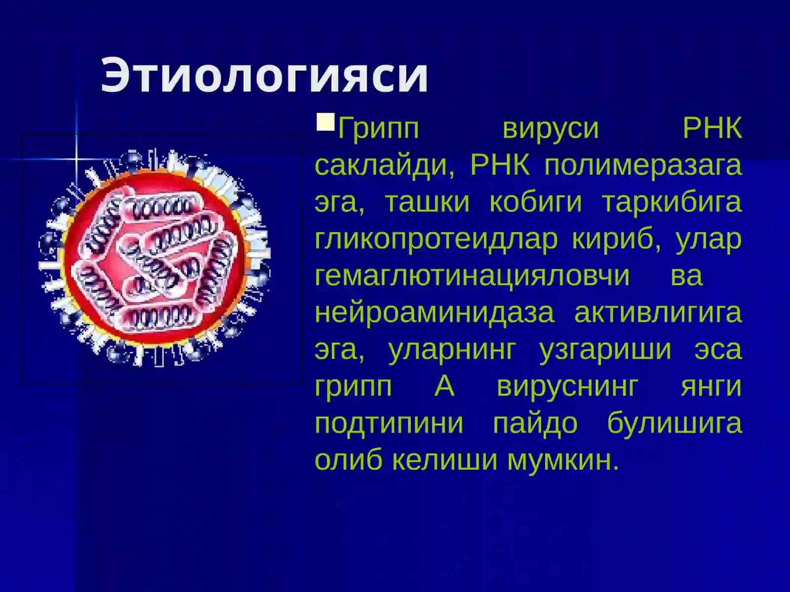 Грипп ва бошқа ўткир респиратор вирусли касалликлар 3