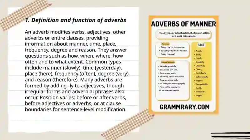 Adverbs 3