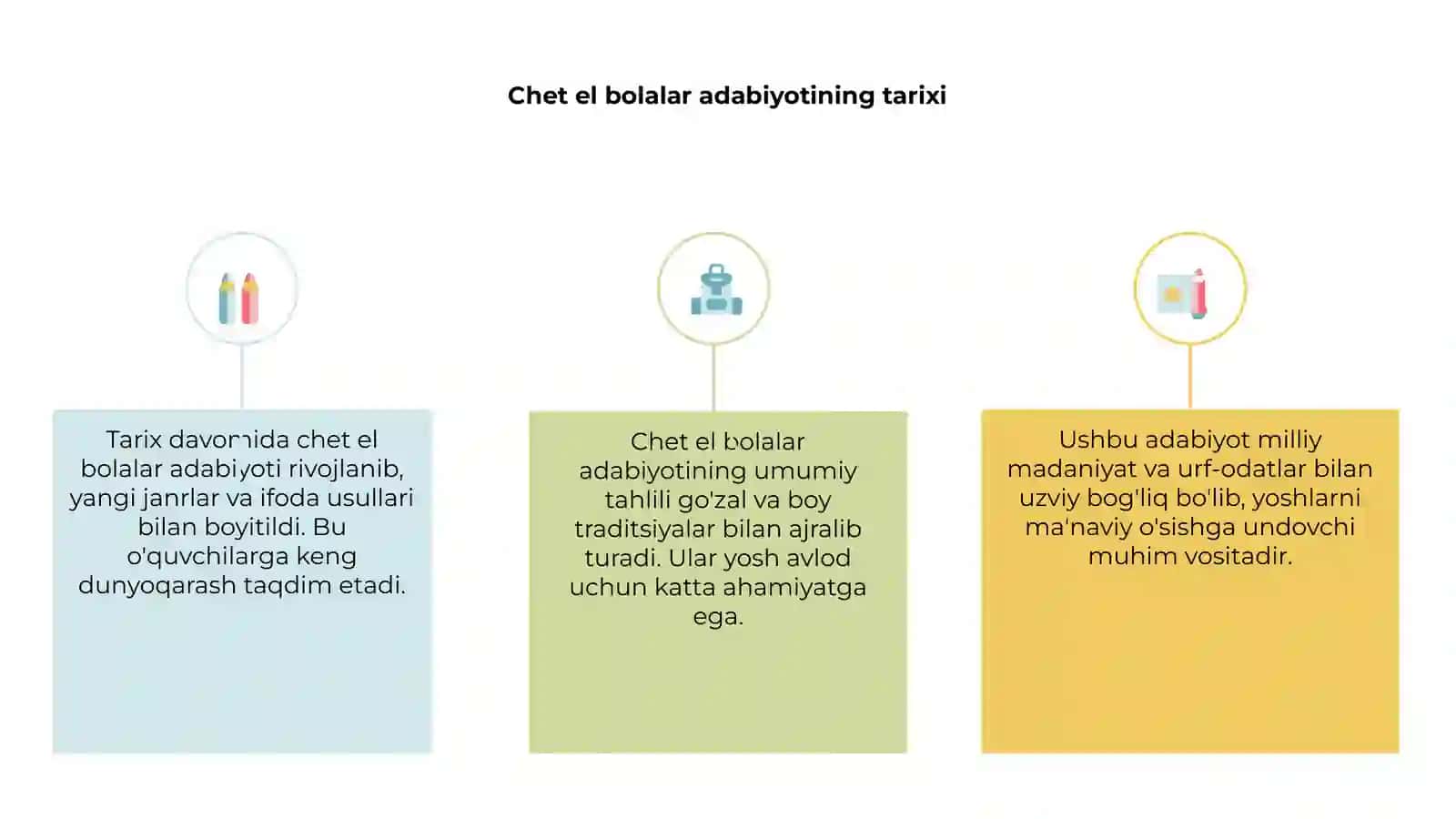 Chet el bolalar adabiyotining umumiy tahlili 3