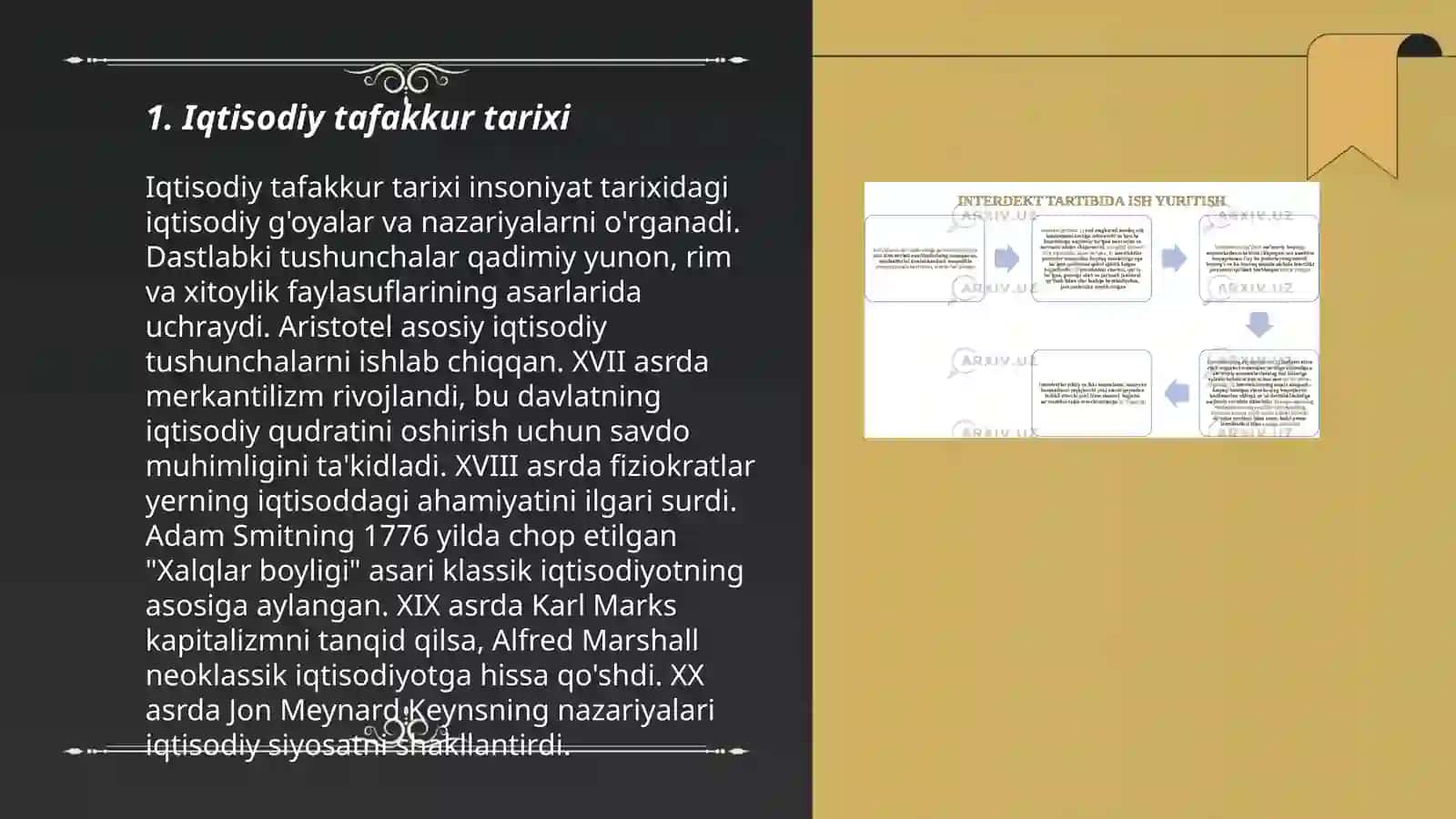 Iqtisodiy tafakkur tarixi 3