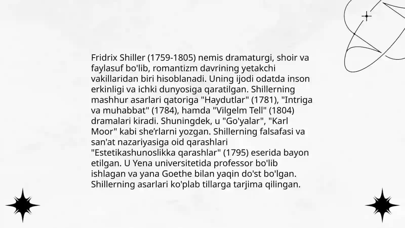 Fridrix Shillerning "Qaroqchilar" tragediyasi 3