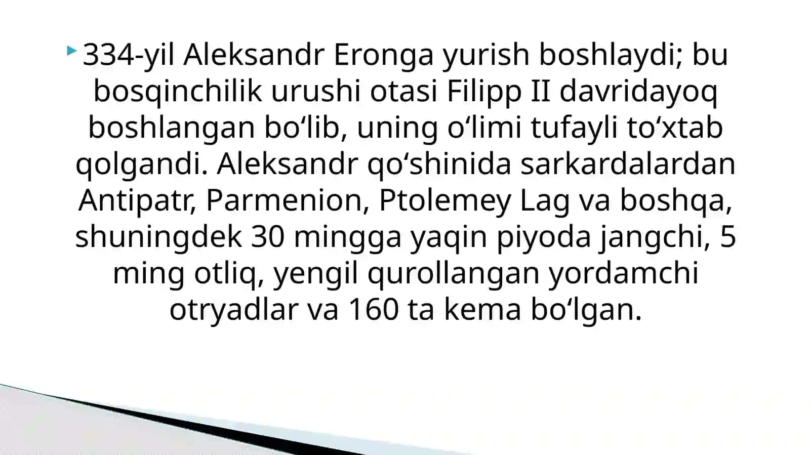 Aleksandr Makedonskiyning sharqayurishlaring natijasi 3